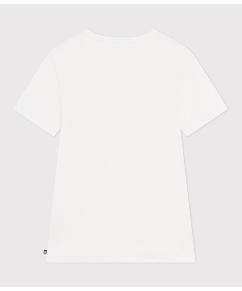 PETIT BATEAU(プチバトー)の「プリント半袖Tシャツ(Tシャツ/カットソー・レディース・ホワイト・XX-SMALL/X-SMALL/SMALL/MEDIUM/LARGE)」の4枚目の写真