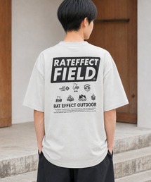 RAT EFFECT（ラットエフェクト）の「【接触冷感】ひんやりドライRAT FIELDオーバーサイズTシャツ（Tシャツ/カットソー）」