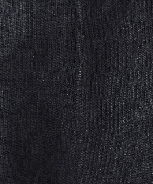 green label relaxing（グリーンレーベルリラクシング）の「［size SHORT/TALLあり］ライト リネンライク ストレート パンツ UVカット 通気性（スラックス・レディース・ダークブラウン/ネイビー/ナチュラル・38/36/SHORT/40/TALL）」の11枚目の写真