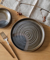 a.depeche（アデペシュ）の「【a.depeche/アデペシュ】ムーンプレート　皿　ETOWA moon plate　KAGE（食器）」