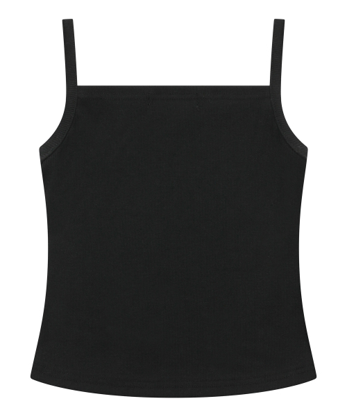 MUCENT(ムセント)の「パルスセットアップレーストラックラインスリーブレスナシ(2カラー)(Tシャツ/カットソー・レディース・ブラック/ネイビー・FREE)」の5枚目の写真