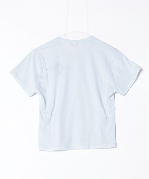 beautiful people（ビューティフルピープル）の「ELS cotton jeresy embroidery k 1626310408（Tシャツ/カットソー・メンズ・ネイビー/ライトブルー・140）」の3枚目の写真