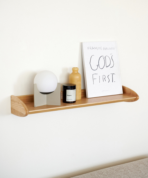 BROOKS WALL SHELF-L(NT) ブルックス ウォールシェルフ（家具）｜ACME