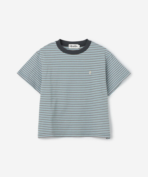 GYMPHLEX(ジムフレックス)の「Gymphlex | マルチボーダー クルーネック半袖Tシャツ WOMEN(Tシャツ/カットソー・レディース・オレンジ系その他/グリーン系その他/ブルー系その他・14/12)」の19枚目の写真