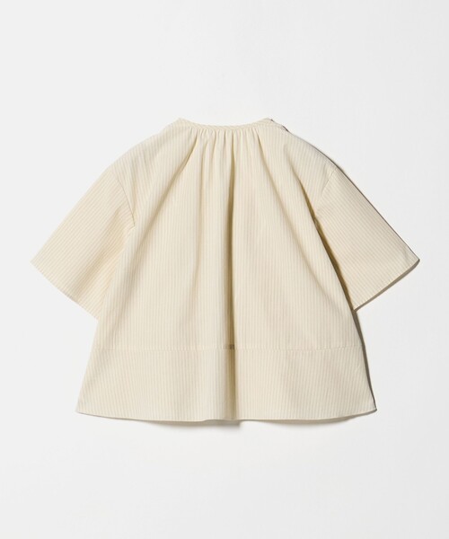 BEAUTY&YOUTH UNITED ARROWS(ビューティーアンドユースユナイテッドアローズ)の「ソリッド&ストライプ ラッフル シャツブラウス ウォッシャブル(シャツ/ブラウス・レディース・ナチュラル/ブラック/ホワイト・FREE)」の22枚目の写真