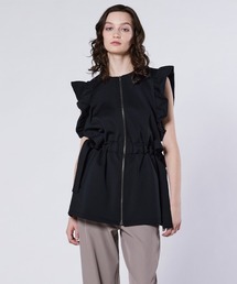 Sov.（ソブ）の「スキューバニット リボンベスト(WEB限定)（ブルゾン）」