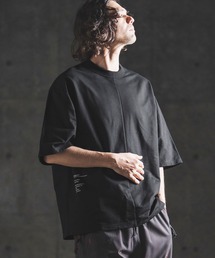 GLIMCLAP（グリムクラップ）の「mt10459- Lightweight French Terry T-shirt オーバーサイズTシャツ(202-055-gls-cg)（Tシャツ/カットソー）」
