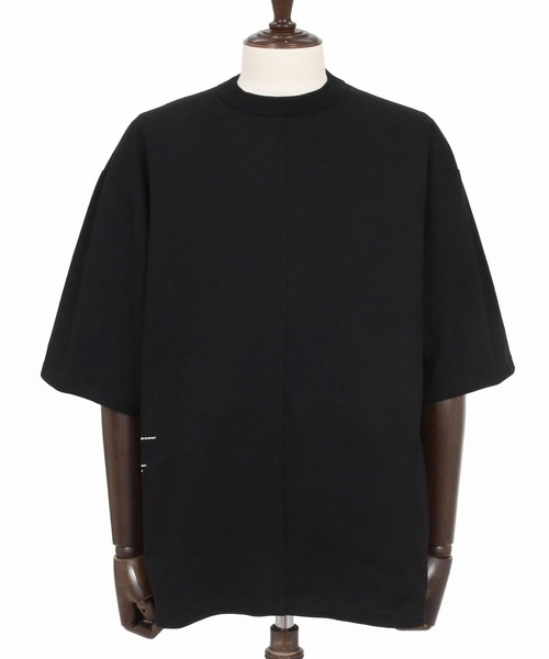 GLIMCLAP（グリムクラップ）の「mt10459- Lightweight French Terry T-shirt オーバーサイズTシャツ(202-055-gls-cg)（Tシャツ/カットソー・メンズ・ホワイト/ブラック・S/M/L）」の22枚目の写真