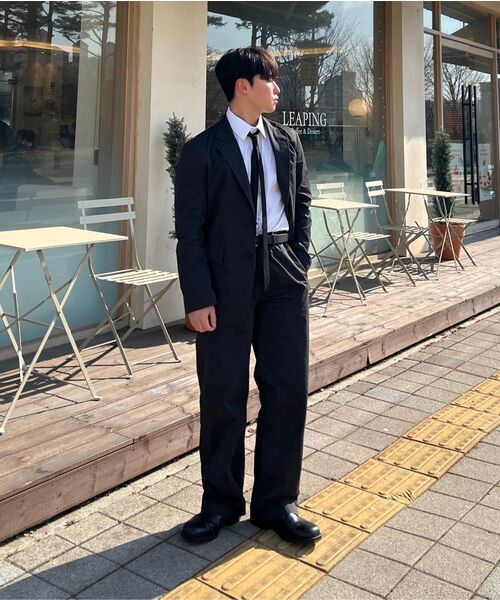 NONBLANK（ノンブランク）の「[夏]チノパンツ _ダークグレー（スラックス・メンズ・チャコール・MEDIUM/LARGE/X-LARGE）」の4枚目の写真