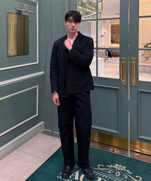 NONBLANK（ノンブランク）の「[夏]チノパンツ _ダークグレー（スラックス・メンズ・チャコール・MEDIUM/LARGE/X-LARGE）」の2枚目の写真