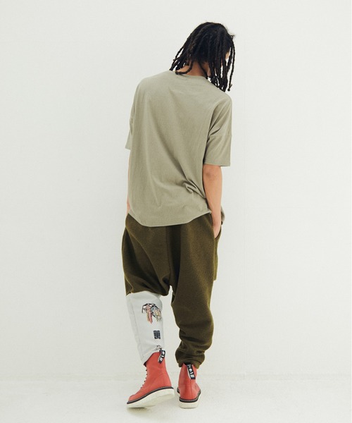 STOF(ストフ)の「JESUS LOOKS Emboro Tee(Tシャツ/カットソー・メンズ・カーキ/ブラック/ホワイト・M/S)」の9枚目の写真