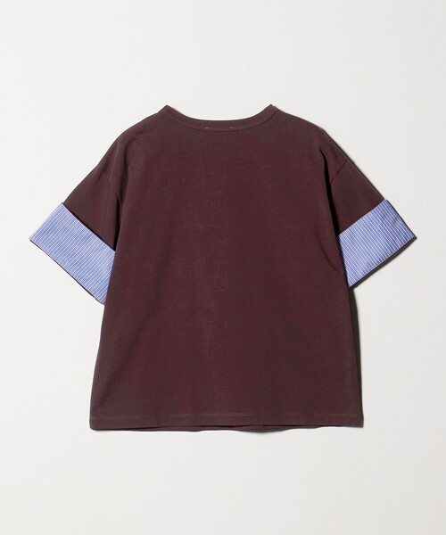 UNITED ARROWS(ユナイテッドアローズ)の「ターン アップ カットソー(Tシャツ/カットソー・レディース・ブラック/ワイン/ホワイト・FREE)」の18枚目の写真