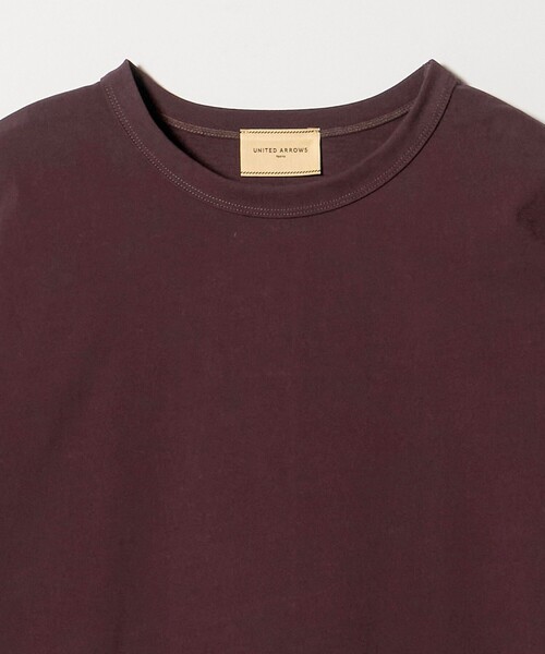 UNITED ARROWS(ユナイテッドアローズ)の「ターン アップ カットソー(Tシャツ/カットソー・レディース・ブラック/ワイン/ホワイト・FREE)」の19枚目の写真