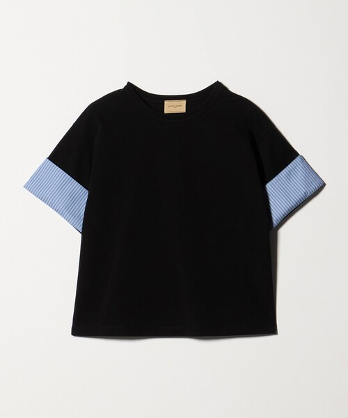 UNITED ARROWS(ユナイテッドアローズ)の「ターン アップ カットソー(Tシャツ/カットソー・レディース・ブラック/ワイン/ホワイト・FREE)」の14枚目の写真