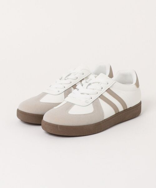 LUGG NAGG(ラグナグ)の「【unanthor】ミリタリー調オールドベーシックスニーカー(スニーカー・レディース・ブラック/ピンク/ベージュ・22.5cm/23.0cm/23.5cm/24.0cm/24.5cm)」の20枚目の写真