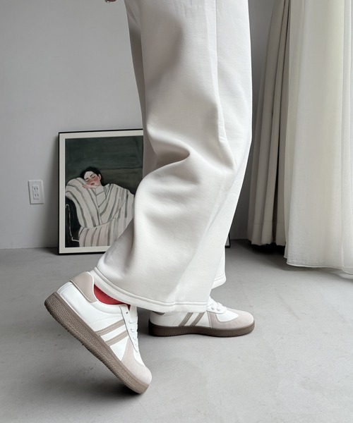 LUGG NAGG(ラグナグ)の「【unanthor】ミリタリー調オールドベーシックスニーカー(スニーカー・レディース・ブラック/ピンク/ベージュ・22.5cm/23.0cm/23.5cm/24.0cm/24.5cm)」の8枚目の写真