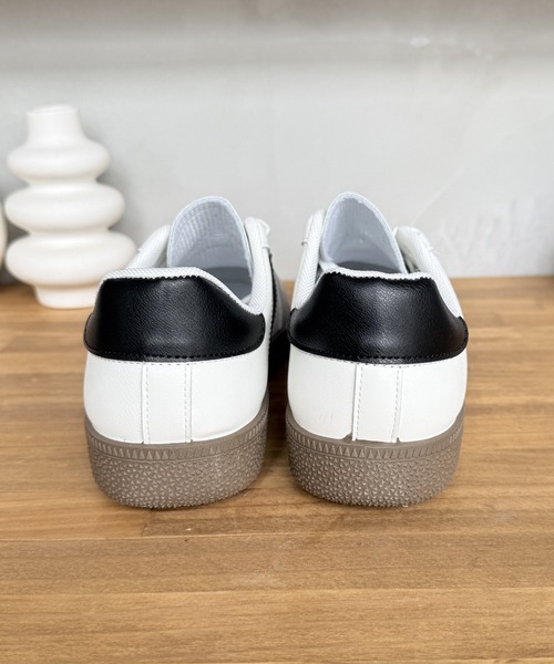 LUGG NAGG(ラグナグ)の「【unanthor】ミリタリー調オールドベーシックスニーカー(スニーカー・レディース・ブラック/ピンク/ベージュ・22.5cm/23.0cm/23.5cm/24.0cm/24.5cm)」の13枚目の写真