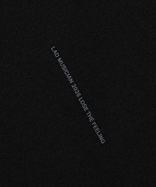 LAD MUSICIAN（ラッドミュージシャン）の「PERMANENT ROCKER PRINT BIG T-SHIRT（Tシャツ/カットソー・メンズ・ブラック・46/44/42）」の2枚目の写真