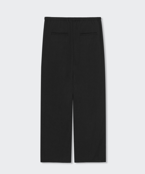 MUSINSA STANDARD WOMAN（ムシンサスタンダードウーマン）の「ウィメンズRNワイドバンディングパンツ[ブラック]（その他パンツ・レディース・その他・X-SMALL/SMALL/MEDIUM/LARGE）」の6枚目の写真