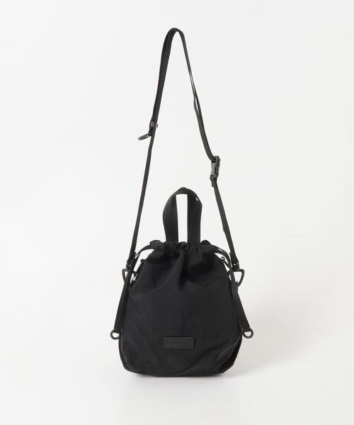 BAICYCLON by Bagjack(バイシクロン バイ バグジャック)の「『別注』BAICYCLON by bagjack×URBAN RESEARCH DRAW STRING BAG SMALL(ショルダーバッグ・メンズ・ブラック・FREE)」の2枚目の写真