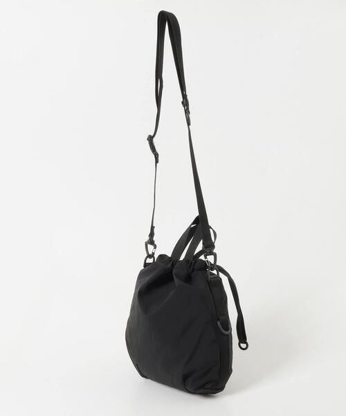 BAICYCLON by Bagjack(バイシクロン バイ バグジャック)の「『別注』BAICYCLON by bagjack×URBAN RESEARCH DRAW STRING BAG SMALL(ショルダーバッグ・メンズ・ブラック・FREE)」の4枚目の写真