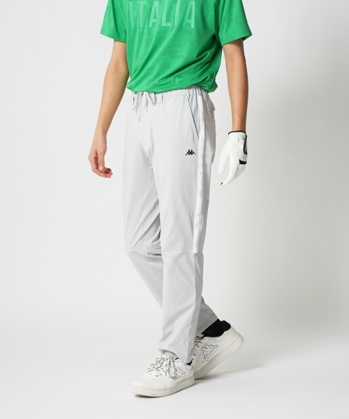 Kappa(カッパ)の「冷感素材9分丈ロングパンツ(吸汗速乾・UV・高伸縮)(その他パンツ・メンズ・ブラック/ライトグレー/ホワイト・MEDIUM/X-LARGE/LARGE/XX-LARGE)」の3枚目の写真