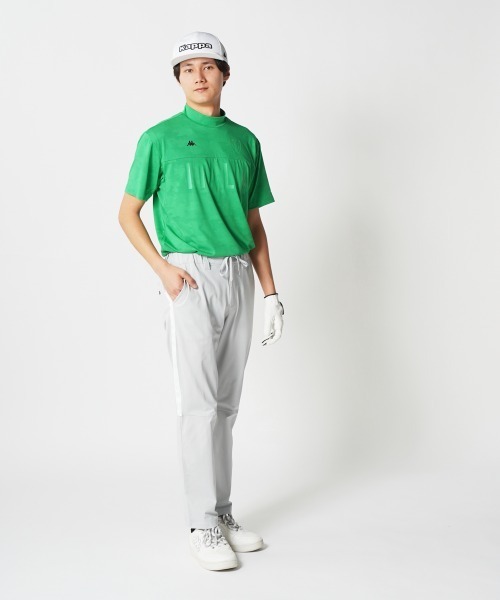 Kappa(カッパ)の「冷感素材9分丈ロングパンツ(吸汗速乾・UV・高伸縮)(その他パンツ・メンズ・ブラック/ライトグレー/ホワイト・MEDIUM/X-LARGE/LARGE/XX-LARGE)」の17枚目の写真