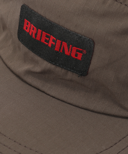 BRIEFING(ブリーフィング)の「BRIEFING / ブリーフィング RIPSTOP 5PANEL CAP(キャップ・メンズ・ブラウン/ブラック・FREE)」の6枚目の写真