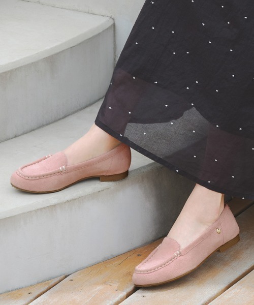 HAWKINS ホーキンス LAURA モカシンシューズ HW10153 S/PINK