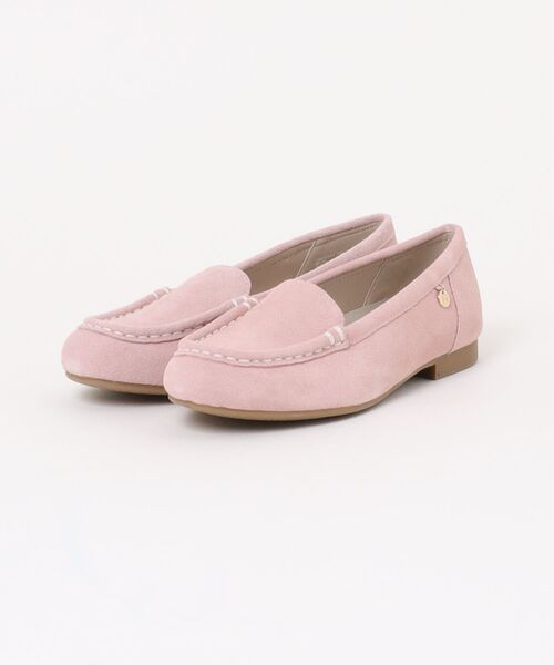 Hawkins(ホーキンス)の「HAWKINS ホーキンス LAURA モカシンシューズ HW10153 S/PINK(スニーカー・レディース・ピンク・8/7h/7/6h/6/5h)」の2枚目の写真