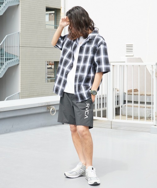 RVCA（ルーカ）の「RVCA/ルーカ ELASTIC BS ボードショーツ 半ズボン 海パン 水着 2026年 夏 夏服（その他パンツ・メンズ・ブラック/ブラック系・M/L/XL）」の15枚目の写真