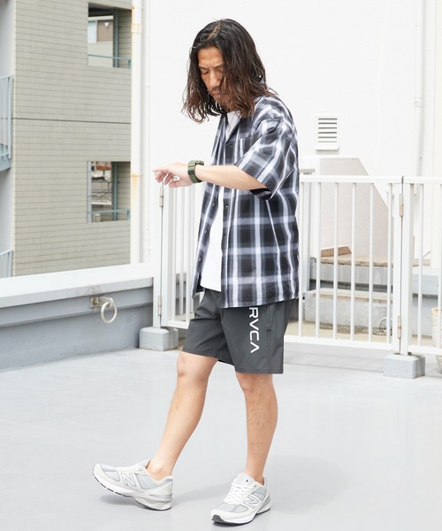RVCA（ルーカ）の「RVCA/ルーカ ELASTIC BS ボードショーツ 半ズボン 海パン 水着 2026年 夏 夏服（その他パンツ・メンズ・ブラック/ブラック系・M/L/XL）」の16枚目の写真