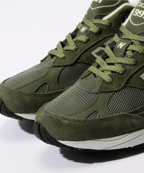 NEW BALANCE(ニューバランス)の「New Balance / “M991”(イギリス製)(スニーカー・メンズ・ブルー系その他/オリーブ・26.0cm/25.0cm/27.5cm/28.0cm/27.0cm/25.5cm/26.5cm)」の4枚目の写真