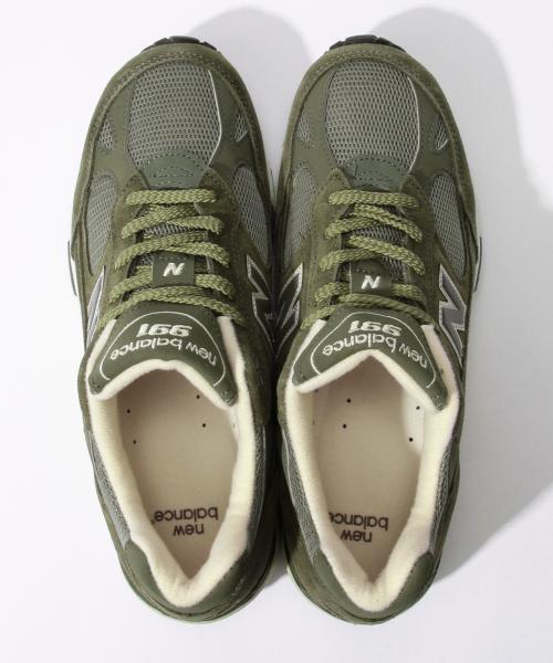 NEW BALANCE(ニューバランス)の「New Balance / “M991”(イギリス製)(スニーカー・メンズ・ブルー系その他/オリーブ・26.0cm/25.0cm/27.5cm/28.0cm/27.0cm/25.5cm/26.5cm)」の6枚目の写真