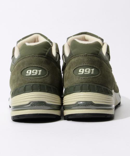 NEW BALANCE(ニューバランス)の「New Balance / “M991”(イギリス製)(スニーカー・メンズ・ブルー系その他/オリーブ・26.0cm/25.0cm/27.5cm/28.0cm/27.0cm/25.5cm/26.5cm)」の7枚目の写真