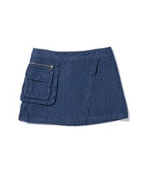 EXTRAORDINARY（エクストラオーディナリー）の「EMBROID INDIGO SKIRT   INDIGO（スカート）」