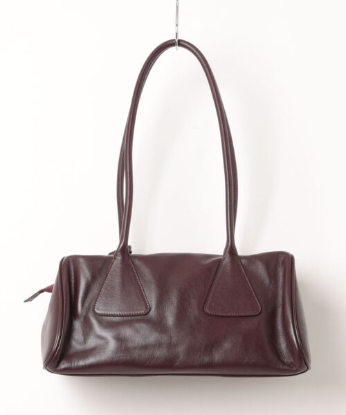 NiiNa（ニーナ）の「【NiiNa】【高品質牛革】ロングハンドルデザインボストンバッグ（ボストンバッグ・レディース・ダークブラウン/ブラウン・FREE）」の15枚目の写真