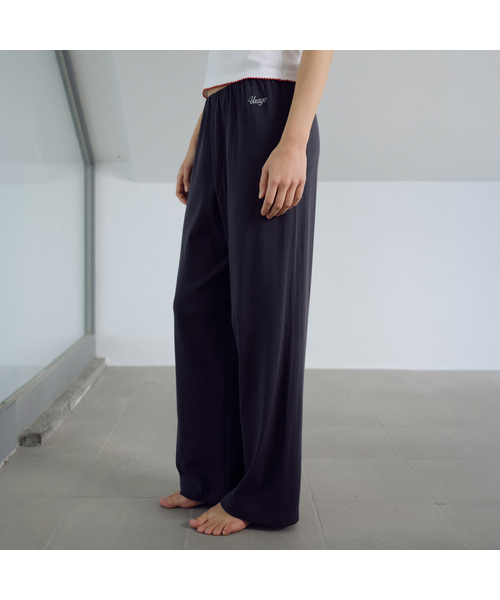 URAGO（ユラーゴ）の「Easy banding pants（その他パンツ・レディース・アッシュグレー/チャコール/ベージュ系その他・FREE）」の3枚目の写真