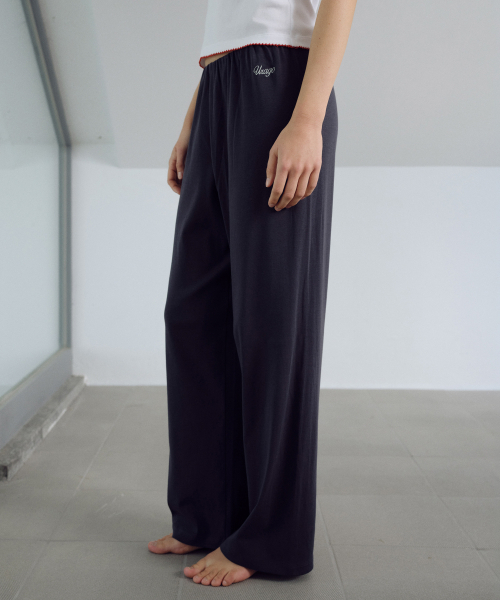 URAGO（ユラーゴ）の「Easy banding pants（その他パンツ・レディース・アッシュグレー/チャコール/ベージュ系その他・FREE）」の6枚目の写真