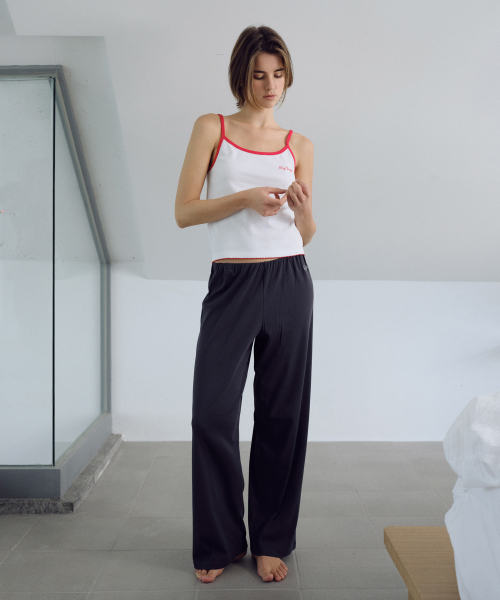 URAGO（ユラーゴ）の「Easy banding pants（その他パンツ・レディース・アッシュグレー/チャコール/ベージュ系その他・FREE）」の7枚目の写真