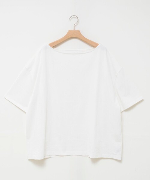 MAQWEL（マクウェル）の「【MAQWEL/マクウェル】ウォッシャブルバックタックオーバーＴ（Tシャツ/カットソー・レディース・ブラック/ブラウン/オフホワイト・FREE）」の15枚目の写真