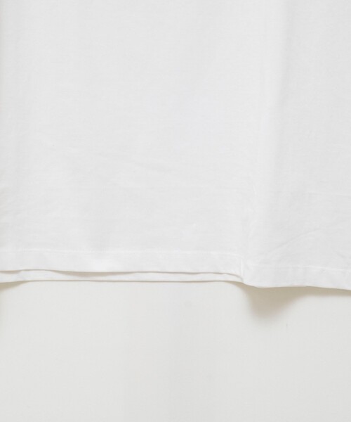 MAQWEL（マクウェル）の「【MAQWEL/マクウェル】ウォッシャブルバックタックオーバーＴ（Tシャツ/カットソー・レディース・ブラック/ブラウン/オフホワイト・FREE）」の13枚目の写真
