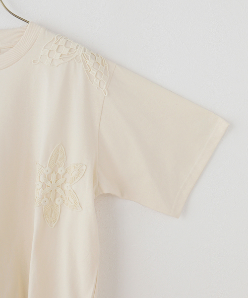 JOURNAL STANDARD relume(ジャーナルスタンダード レリューム)の「【Lords of Lotus / ローズオブロータス】TEE(Tシャツ/カットソー・レディース・ホワイト×ホワイト・MEDIUM)」の14枚目の写真