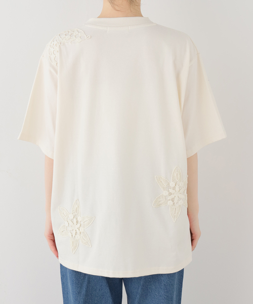 JOURNAL STANDARD relume(ジャーナルスタンダード レリューム)の「【Lords of Lotus / ローズオブロータス】TEE(Tシャツ/カットソー・レディース・ホワイト×ホワイト・MEDIUM)」の20枚目の写真