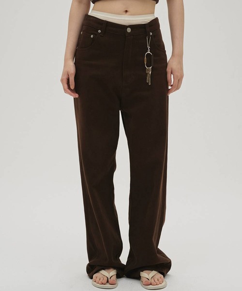 パンツ TODAYFUL Carys Denim 23 brown TODAYFUL/トゥデイフル]Carys Denim（デニムパンツ）｜TODAYFUL