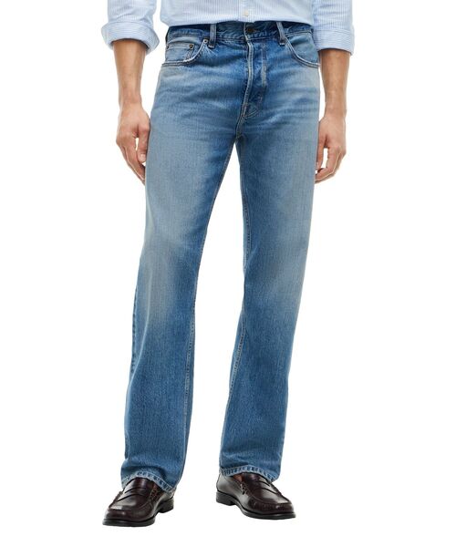 TOMMY HILFIGER(トミーヒルフィガー)の「レギュラーストレートジーンズ(デニムパンツ・メンズ・ブルー・36inch/34inch/30inch/28inch/32inch)」の1枚目の写真
