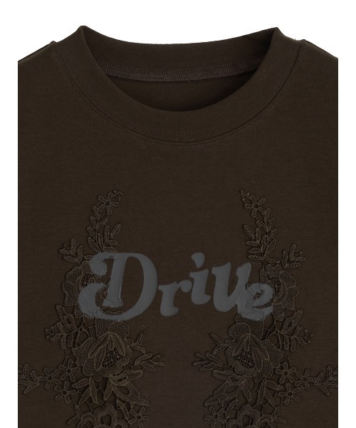Ameri(アメリ)の「26AW LACE DOCKING CONCEPT TEE(Tシャツ/カットソー・レディース・スミクロ/ブラウン/ホワイト/グリーン・FREE)」の12枚目の写真