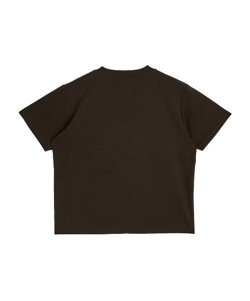 Ameri(アメリ)の「26AW LACE DOCKING CONCEPT TEE(Tシャツ/カットソー・レディース・スミクロ/ブラウン/ホワイト/グリーン・FREE)」の15枚目の写真