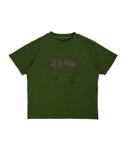 Ameri(アメリ)の「26AW LACE DOCKING CONCEPT TEE(Tシャツ/カットソー・レディース・スミクロ/ブラウン/ホワイト/グリーン・FREE)」の20枚目の写真