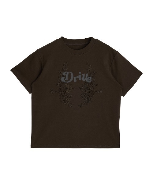 Ameri(アメリ)の「26AW LACE DOCKING CONCEPT TEE(Tシャツ/カットソー・レディース・スミクロ/ブラウン/ホワイト/グリーン・FREE)」の21枚目の写真
